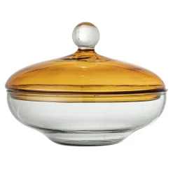 Bloomingville Behälter Danni flach aus Glas