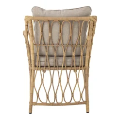 Bloomingville Belluce Loungesessel mit Hocker