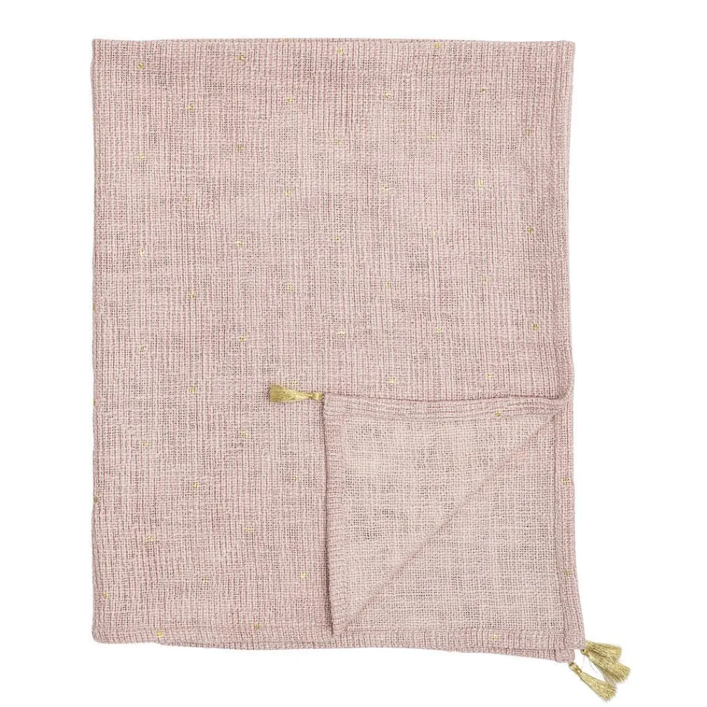 Bloomingville Überwurf Decke Balder aus Baumwolle