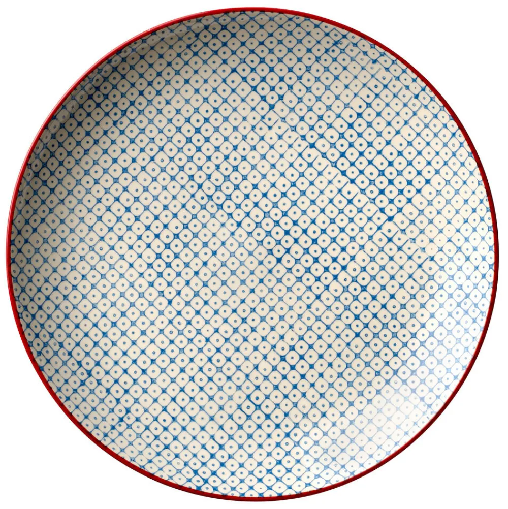 Bloomingville Carla Teller, Steingut 3er