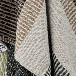 Bloomingville Decke Isnel aus recycelter Baumwolle