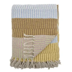 Bloomingville Decke Isnel aus recycelter Baumwolle