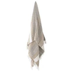 Bloomingville Decke Isnel aus recycelter Baumwolle