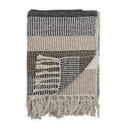 Bloomingville Decke Isnel aus recycelter Baumwolle