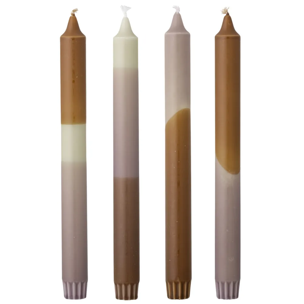 Bloomingville Dip Dye Stabkerzen, 4er