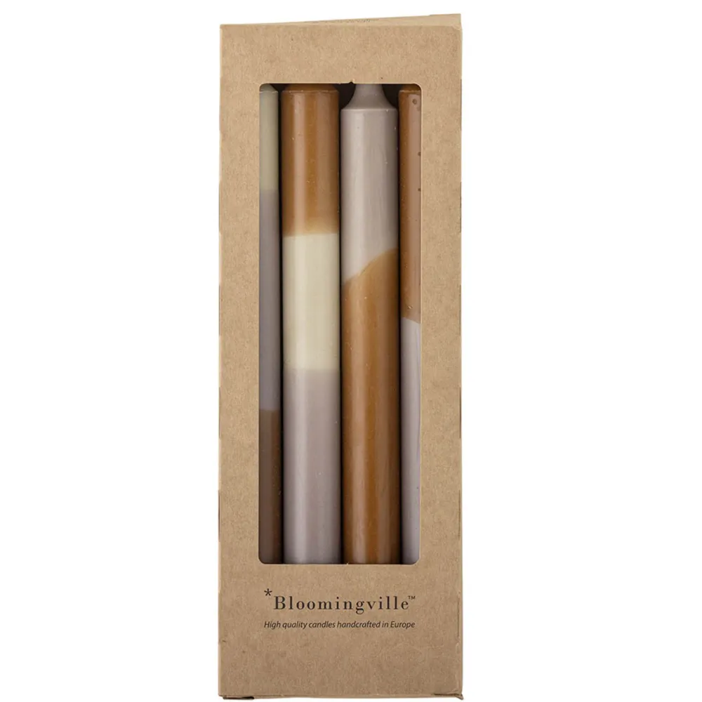 Bloomingville Dip Dye Stabkerzen, 4er