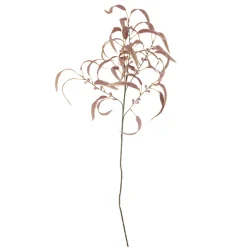 Bloomingville Eucalyptus Stiel, Rot, Kunstpflanze