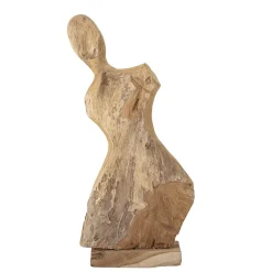 Bloomingville Figur Lenoa aus Teakholz
