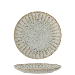 Bloomingville Fleur Frühstücksteller, Steingut