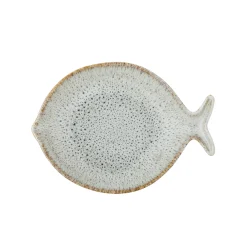 Bloomingville Fleur Servierplatte aus Steingut