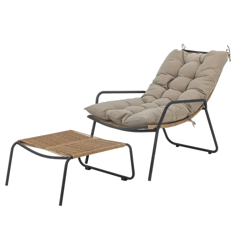 Bloomingville Garten Liegestuhl Boel