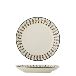 Bloomingville Jolly Teller, Grün, Steingut