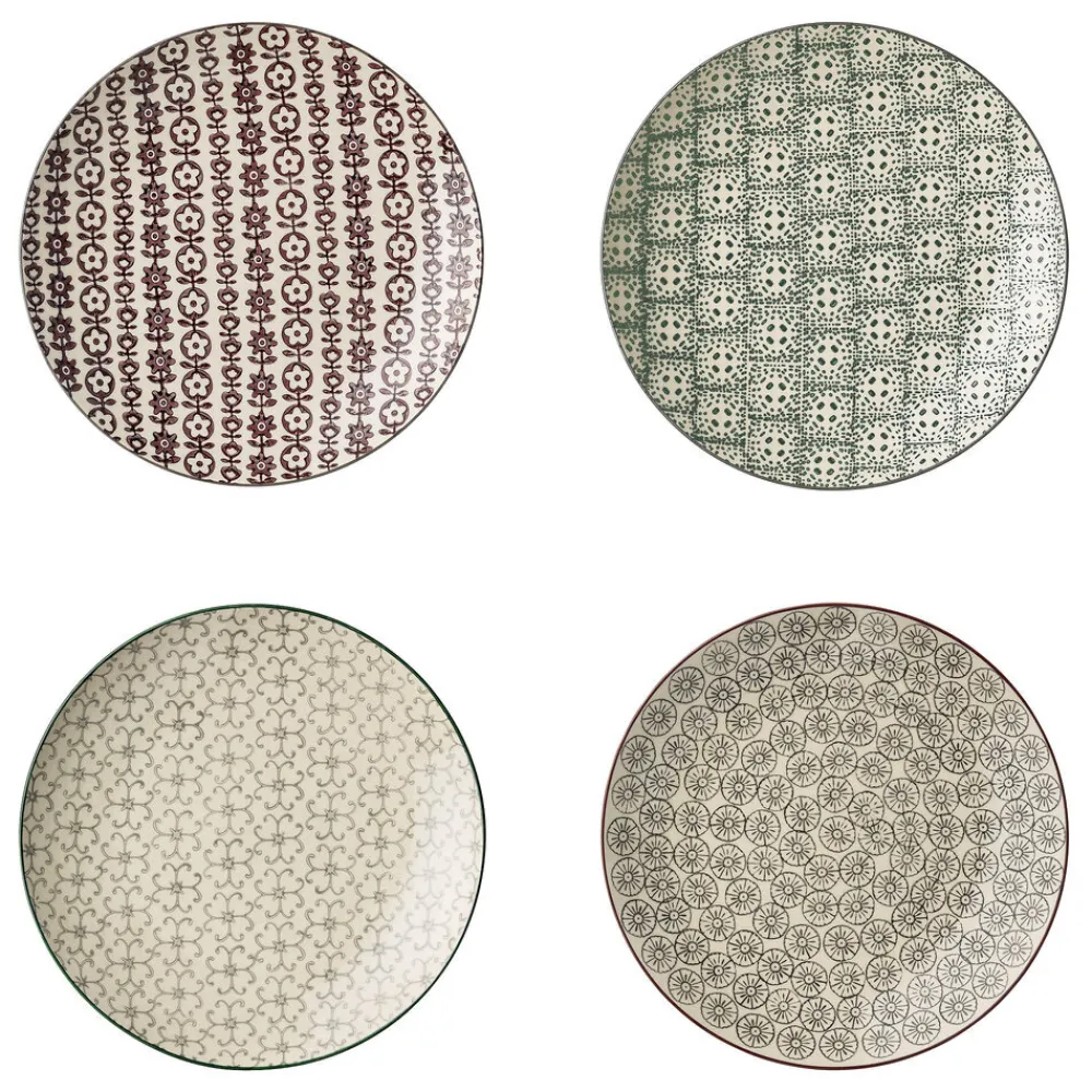 Bloomingville Karine Teller, Steingut 4er