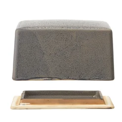 Bloomingville Kendra Butterdose, Steingut