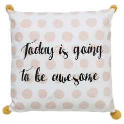 Kinder Bloomingville Kissen Phrase aus Baumwolle