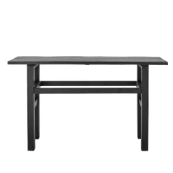 Bloomingville Konsolentisch Riber, Schwarz, Recyceltes Holz