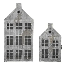 Bloomingville Laternen Heidrun aus Metall 2er