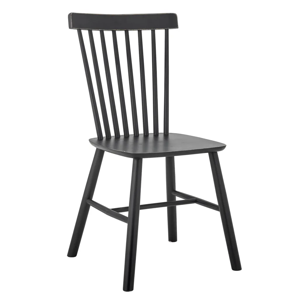 Bloomingville Mill Esszimmerstuhl, Gummibaumholz