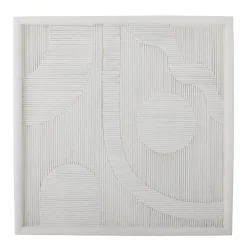 Bloomingville Patina Wanddekoration Weiß