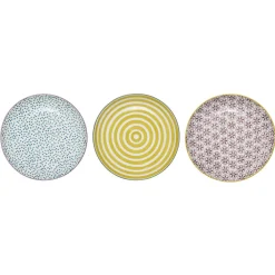 Bloomingville Patrizia Dessertteller, 3er, Steingut