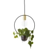 Bloomingville Pendellampe Caralina mit Blumentopf