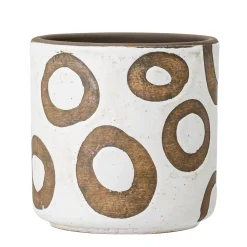 Bloomingville Pflanztopf Avo weiss aus Terrakotta