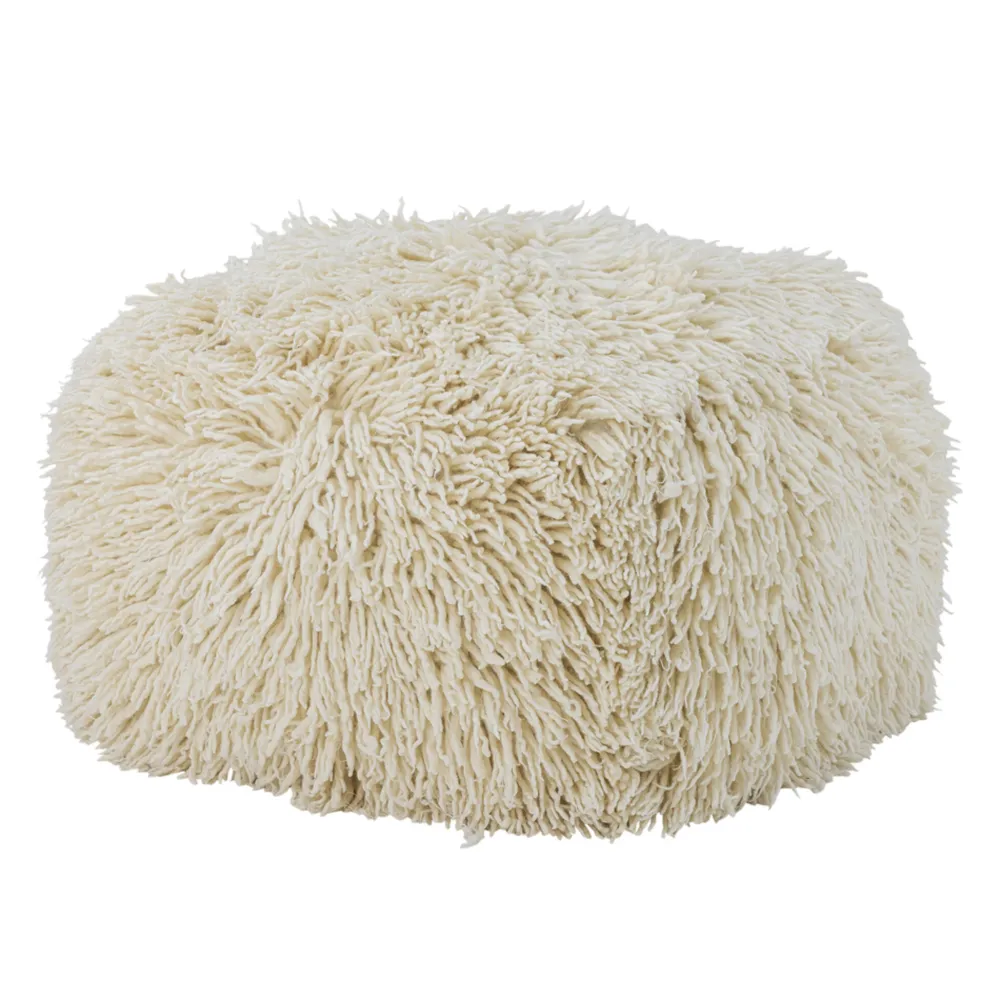 Bloomingville Pouf Lomba Plüsch Wolle