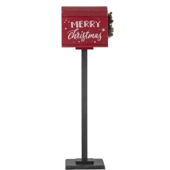 Bloomingville Santas Briefkasten Deko mit Standfuß