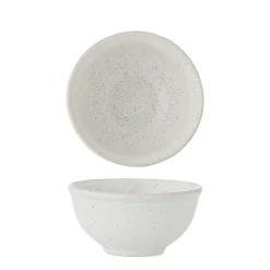 Bloomingville Schale aus Steingut Addison mit Rand