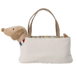Kinder Bloomingville Soft Toy Hund mit Tasche Hilena