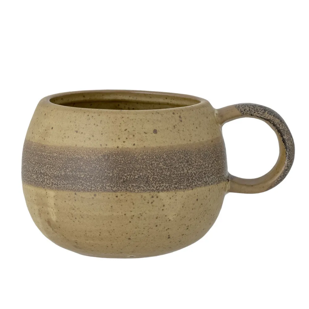 Bloomingville Solange große Tasse, Natur, Steingut