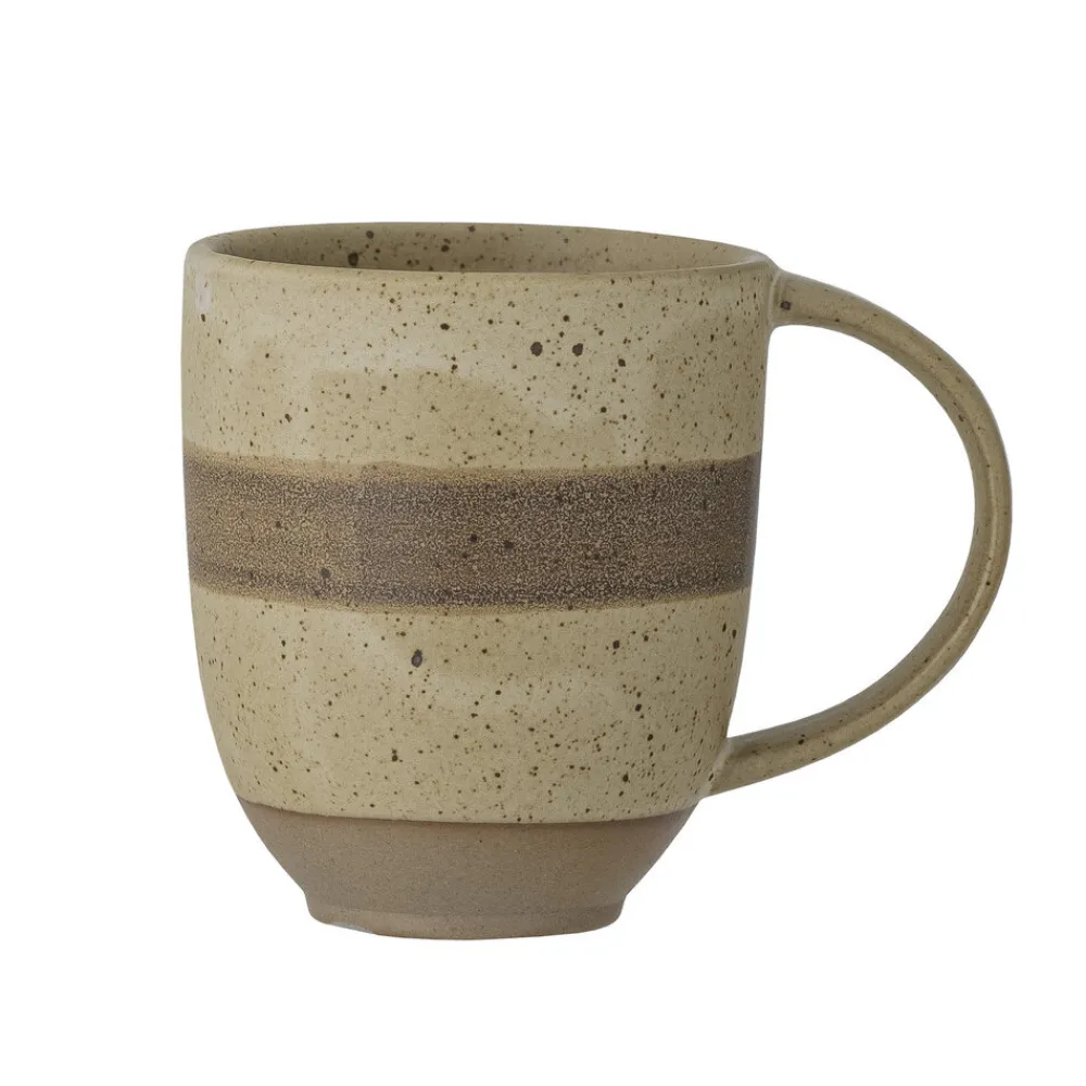 Bloomingville Solange kleine Tasse, Natur, Steingut