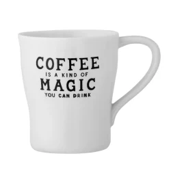 Bloomingville Tasse Wendy mit Schrift, Steingut