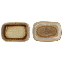 Bloomingville Teller Willow 2er Set aus Steingut