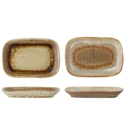 Bloomingville Teller Willow 2er Set aus Steingut