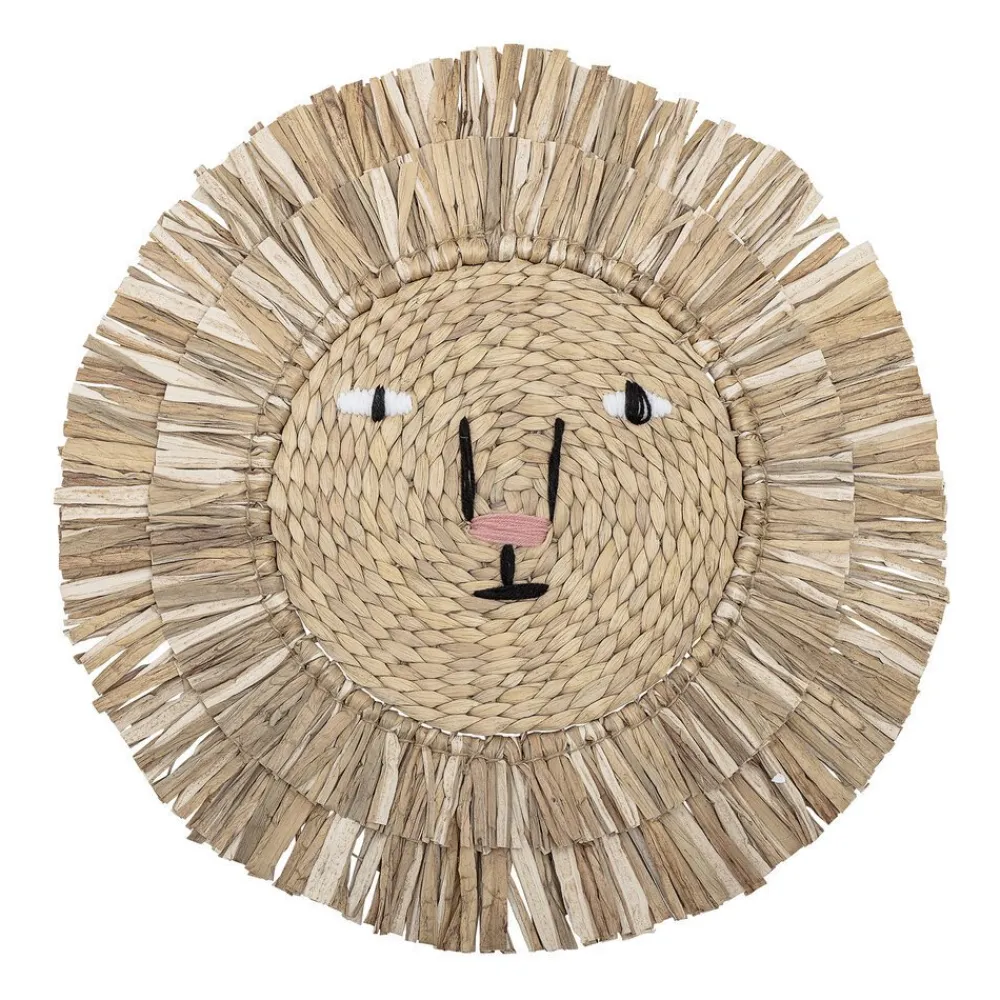 Kinder Bloomingville Wanddeko Löwe Wasserhyzinthe