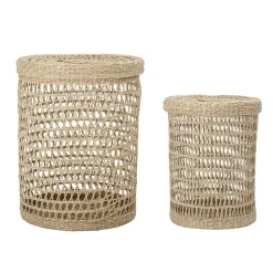 Bloomingville Wäschekorb Connie 2er Set