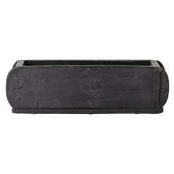 Bloomingville Ziegelform Black Box recyceltes Holz