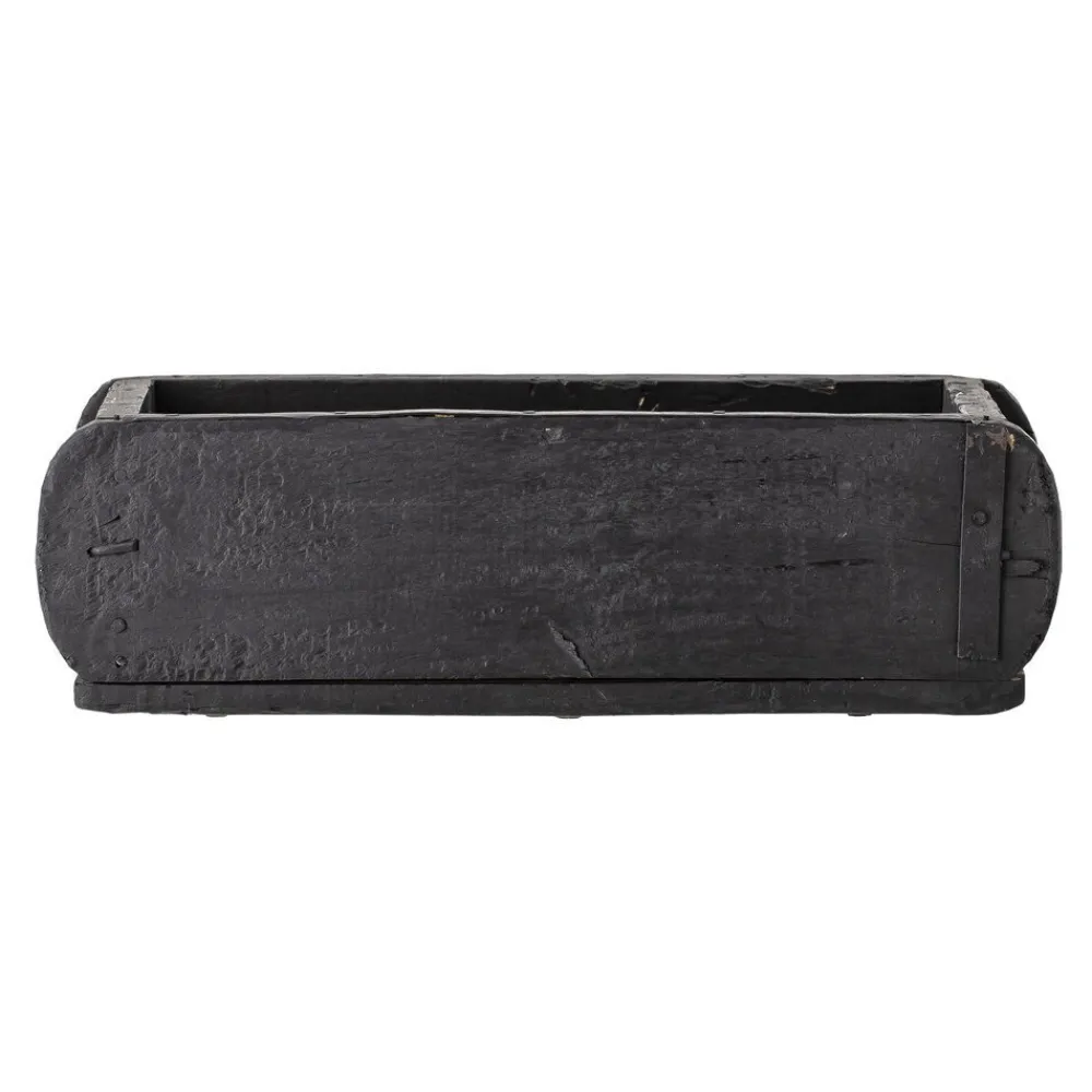 Bloomingville Ziegelform Black Box recyceltes Holz