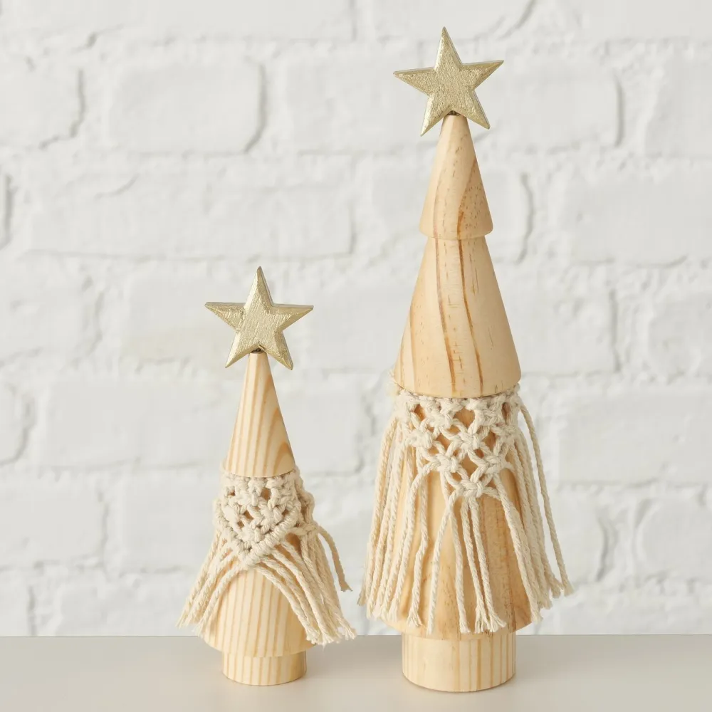 Boltze 2er Set Dekoaufsteller Bohio