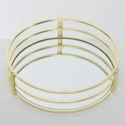 Boltze 2er Set Dekotablett Sino