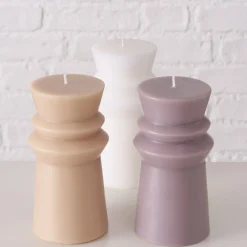 Boltze 3er Set Kerze in Sonderformen