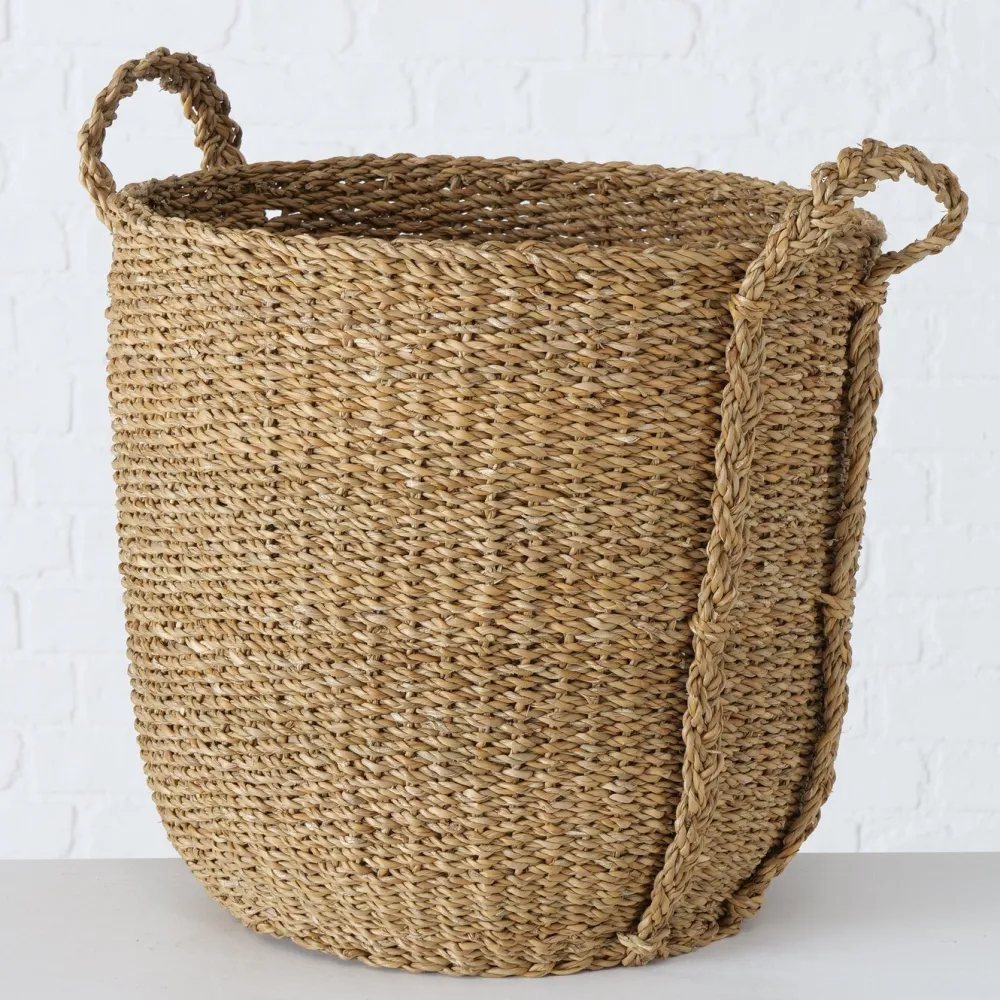 Boltze 3er Set Korb Sophy aus Seegras