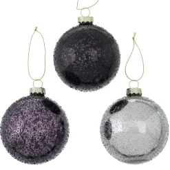 Boltze 3er Set Weihnachtskugel Cervise