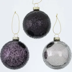 Boltze 3er Set Weihnachtskugel Cervise