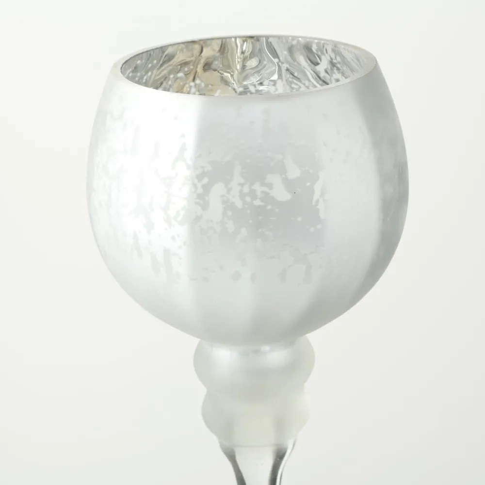 Boltze 3er Set Windlicht Manou silber