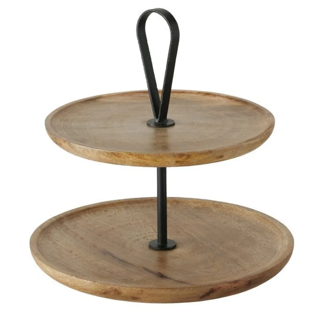 Boltze Etagere Kabir aus Holz