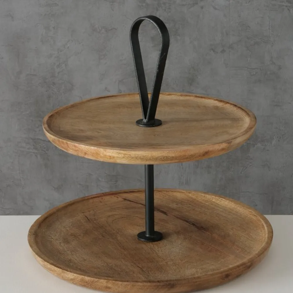 Boltze Etagere Kabir aus Holz