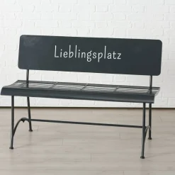 Boltze Gartenbank Lieblingsplatz Metall