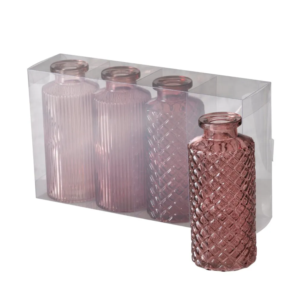 Boltze Glasvase Panja 4-teilig